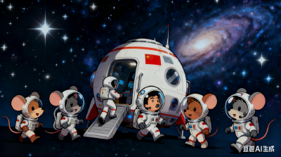 云端锐评｜“鼠鼠我啊要上太空了”，4只小鼠将乘“神舟”上太空，每一个“第一次”都超燃