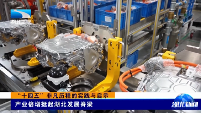 “十四五”非凡历程的实践与启示 | 产业倍增挺起湖北发展脊梁