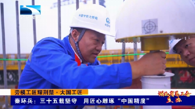 劳模工匠耀荆楚·大国工匠 | 秦环兵：三十五载坚守 用匠心雕琢“中国精度”