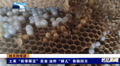 土家“秋季限定”美食 油炸“蜂儿”香飘四方