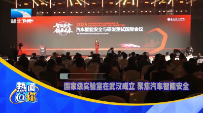 国家级实验室在武汉成立 聚焦汽车智能安全