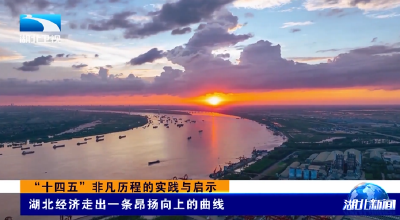 “十四五”非凡历程的实践与启示丨湖北经济走出一条昂扬向上的曲线