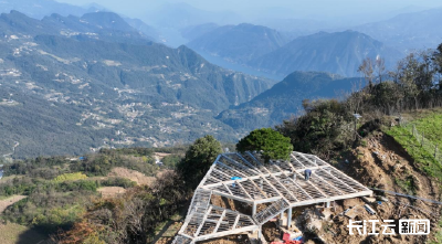 宜昌长阳：中彩项目雕琢新地标 绿水青山变金山银山