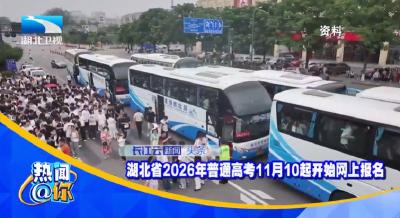 湖北省2026年普通高考11月10起开始网上报名