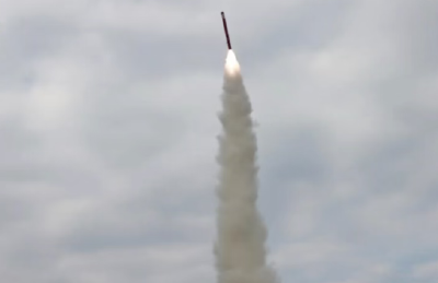 朝鲜试射海对地战略巡航导弹