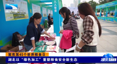 聚焦第45个世界粮食日 | 湖北以“绿色加工”重塑粮食安全新生态