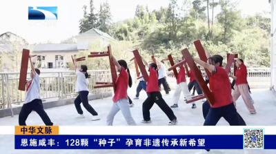 中华文脉｜恩施咸丰：128颗“种子”孕育非遗传承新希望