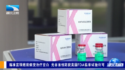 瞄准宫颈癌前病变治疗空白 光谷首创药获美国FDA临床试验许可