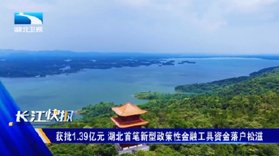 获批1.39亿元 湖北首笔新型政策性金融工具资金落户松滋