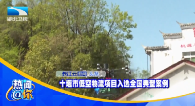 十堰市低空物流项目入选全国典型案例