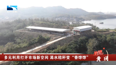 黄冈：多元利用打开市场新空间 浠水秸秆变“香饽饽”