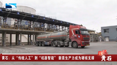 黄石：从“传统人工”到“机器智能” 新质生产力成为硬核支撑