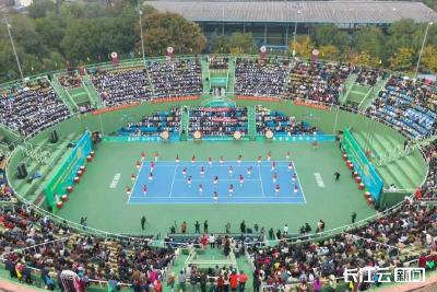 京山网球三赛齐开：乡土味 国际范 年轻态 激活乡村体育新动能