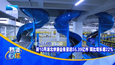 前10月湖北快递业务量达55.39亿件 同比增长超22%
