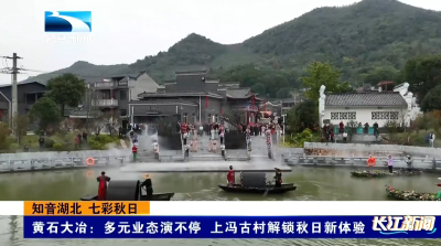 黄石大冶：多元业态演不停   上冯古村解锁秋日新体验