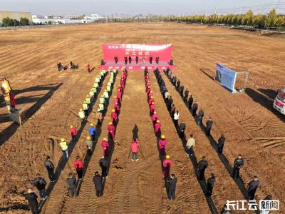 黄冈团风14个重大项目集中开工 百亿产业布局加速成型