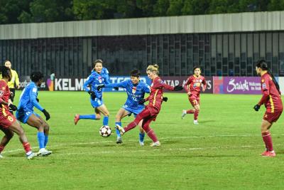 女足亚冠首日战报：武汉车谷江大战平纳萨夫