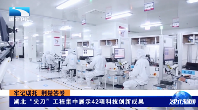 牢记嘱托 荆楚答卷 | 亮“尖刀” 湖北集中展示42项科技创新成果