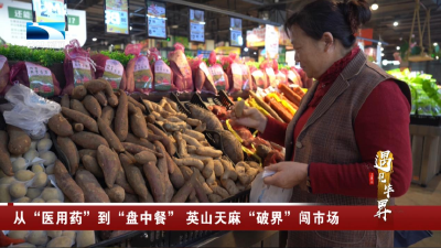 遇见毕昇 | 从“医用药”到“盘中餐” 英山天麻“破界”闯市场