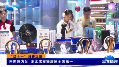 “双十一”消费观察 | 网购热力足 湖北成交额增速全国第一