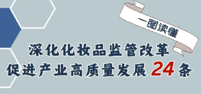 深化化妆品监管改革促进产业高质量发展24条