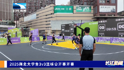 2025湖北大学生3v3篮球公开赛开赛