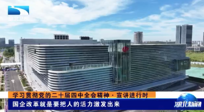 学习贯彻党的二十届四中全会精神·宣讲进行时 | 国企改革就是要把人的活力激发出来