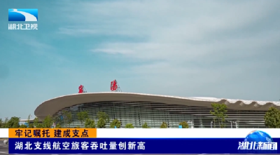 牢记嘱托 建成支点 | 湖北支线航空旅客吞吐量创新高