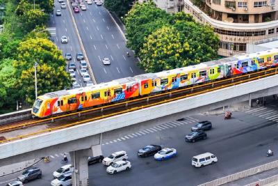 武汉地铁被“活力黄”刷屏！车厢秒变通往神农架的移动秘境