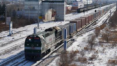 中欧班列“东通道”今年通行量突破5000列