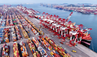 11月我国国际收支货物和服务贸易进出口规模44183亿元