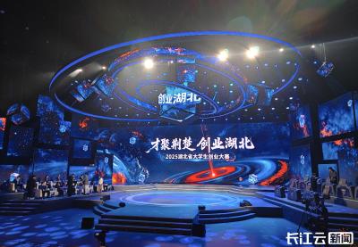 冠军获50万元创业扶持资金！2025湖北大学生创业大赛在武汉举行