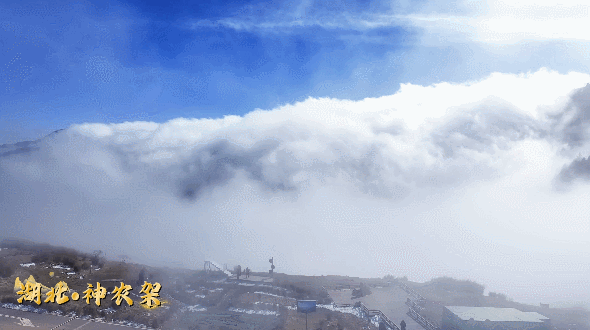 神农架：冬季“限量版”云瀑震撼来袭