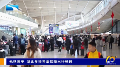 元旦将至 湖北多措并举保障出行畅通