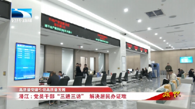 高质量党建引领高质量发展 | 潜江：党员干部“三进三访” 解决居民办证难