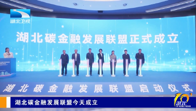 湖北碳金融发展联盟今天成立