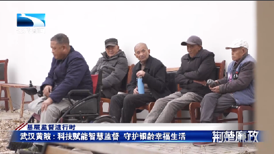 基层监督进行时丨武汉黄陂：科技赋能智慧监督 守护银龄幸福生活