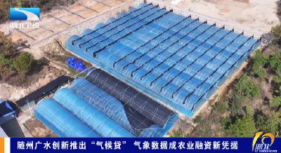 随州广水创新推出“气候贷” 气象数据成农业融资新凭据