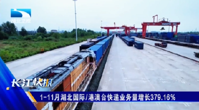 1-11月湖北国际/港澳台快递业务量增长379.16％