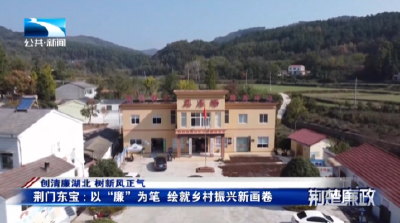 创清廉湖北 树新风正气∣荆门东宝：以“廉”为笔  绘就乡村振兴新画卷