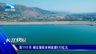 前11个月 湖北落实水利投资610亿元