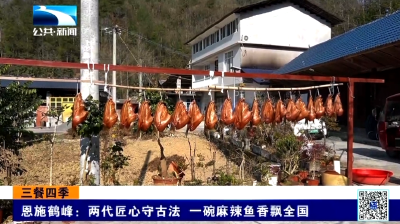 恩施鹤峰：两代匠心守古法 一碗麻辣鱼香飘全国