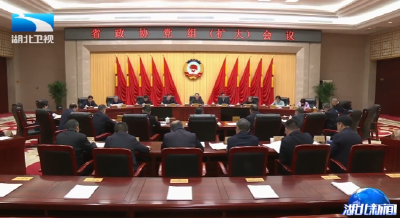 省政协召开党组会议主席会议 孙伟主持并讲话