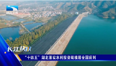 “十四五”湖北落实水利投资规模居全国前列