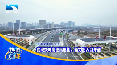 武汉绕城高速凤凰山、新力出入口开通