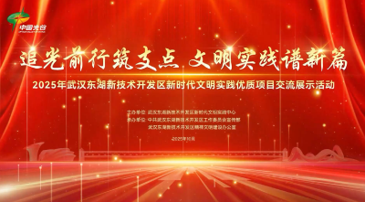 追光前行筑支点 文明实践谱新篇 | 2025年武汉东湖高新区新时代文明实践优质项目短视频展播①