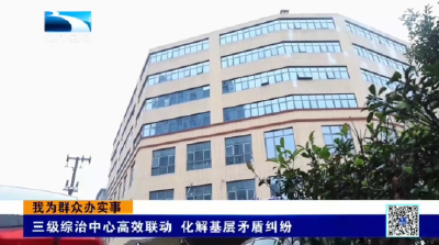 我为群众办实事 | 黄石大冶：三级综治中心高效联动 化解基层矛盾纠纷