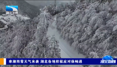 寒潮雨雪天气来袭 湖北各地积极应对保畅通