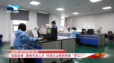 高质量党建通联高质量发展∣宜昌远安：服务专业人才 打造大山里的科技“梦工厂”