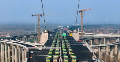 武汉双柳长江大桥荷载试验圆满完成